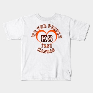 Show your Kansas pride: Kansas gifts and merchandise Kids T-Shirt